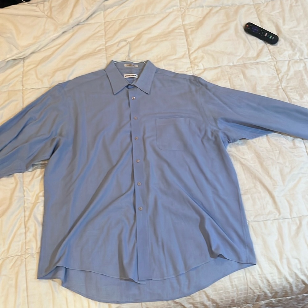 Extra large Pierre Cardin button up long sleeve top perfect condition
